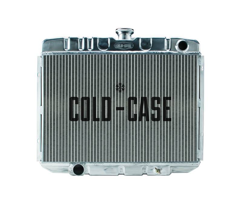 67-70 Mustang BB 24 Inch Aluminum Performance Radiator MT Cold Case Radiators