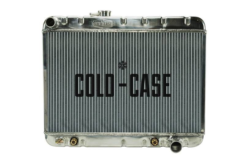 66-67 GTO Aluminum Radiator W/O AC MT Cold Case Radiators