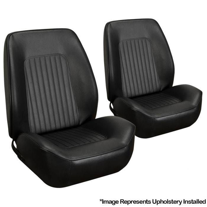 1967 - 1968 Camaro Sport II Seat Front Bucket and 48" Rear Bench Seat Upholstery (fits Coupe)
