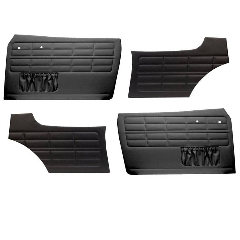 1964 -1974 Volkswagen Karmann Ghia Sedan Authentic Style Door Panels - Full Set w/Pocket