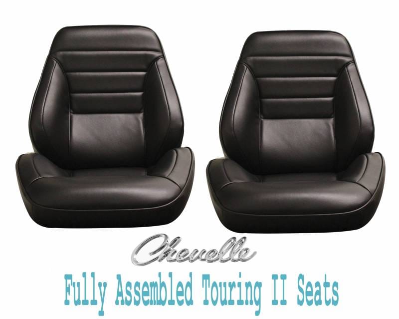1965 Chevelle & El Camino Touring II Front Bucket Seats Assembled