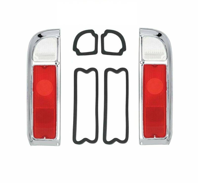 1969 - 72 Chevrolet Fleetside Pickup, Blazer, Jimmy Tail Light Bezel & Lens Kit