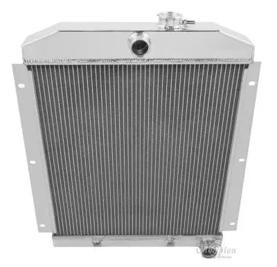 Champion Four Row Aluminum Radiator for 1947 - 1954 Chevy C/K Pick up, Suburban MC5100 thumbnail 2