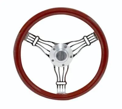 14" Discord Light Wood Steering Wheel