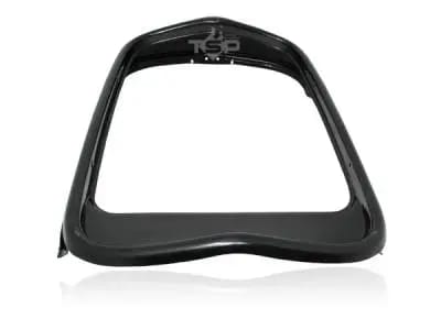 1932 Ford Steel Grill Shell - Black - Smooth Top (no Hole) thumbnail 4