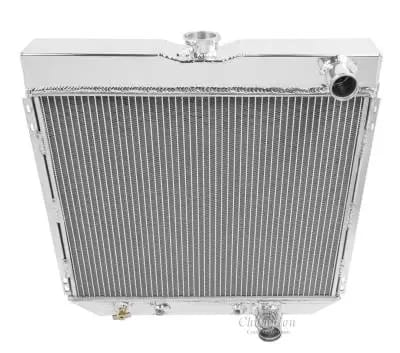 Champion Four Row Aluminum Radiator for 1963 to 1970 Ford Mustang, Cougar, Fairlane MC340 thumbnail 4