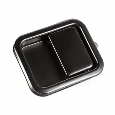 LH Paddle Door Handle, Black; 81-06 Jeep CJ/Wrangler YJ/TJ