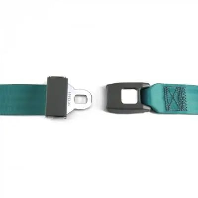 2 Point Aqua Lap Seat Belt, Standard Buckle, Pair thumbnail 2