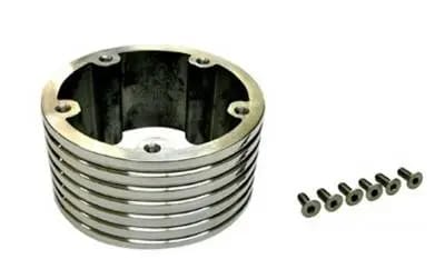 Five Hole Polished Billet Spacer, Your Choice of Size thumbnail 4