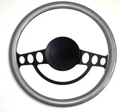 14" Hot Rod Steering Wheel w/Your Choice of Half-Wrap thumbnail 4