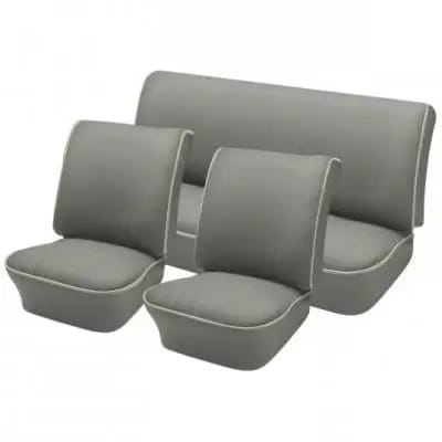 1958-64 VW Volkswagen Bug Beetle Sedan OEM Classic Style Seat Upholstery, Front and Rear thumbnail 4