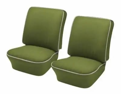 1965-67 VW Volkswagen Bug Beetle OEM Classic Style Seat Upholstery, Front Only thumbnail 5