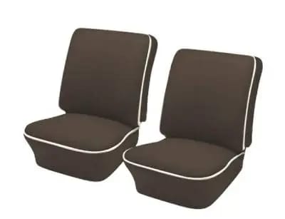 1965-67 VW Volkswagen Bug Beetle OEM Classic Style Seat Upholstery, Front Only thumbnail 3