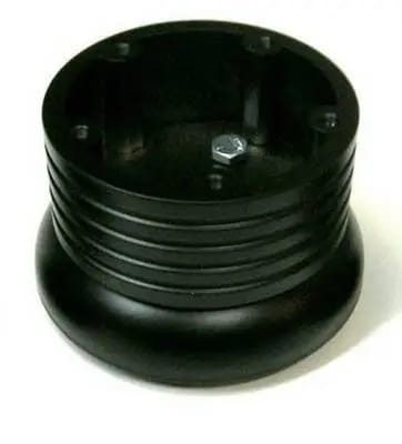 14" Billet and Real Mahogany Ford Steering Wheel Kit Includes Adapter, Horn Button thumbnail 3