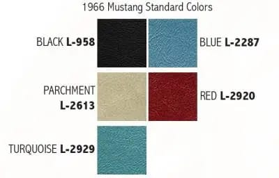 1966 Mustang Standard Touring II Front Bucket Seats thumbnail 3