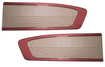Two-Tone Vinyl Door Panel (Pair) 1966 Mustang Coupe, Convertible, Fastback thumbnail 3