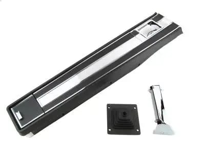 1966 Mustang Full Length Console - W/AC, Manual Trans