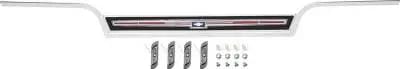 C16708 - 1967 Impala / Full-Size 2 Door Sedan / Hardtop Trunk Molding With Emblem And Bezel Installed