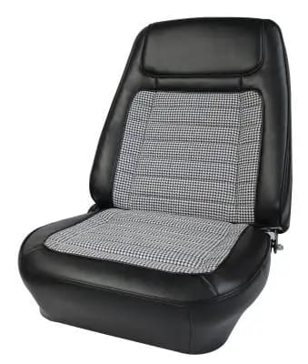 1968 Camaro Deluxe Houndstooth OE Reclining Front Bucket Seats thumbnail 2