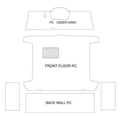 1955-59 Chevy & GMC Truck Sport Pro-Series Interior Kit w/Bench Seat thumbnail 10