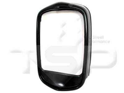 1932 Ford Steel Grill Shell - Black - Smooth Top (no Hole)