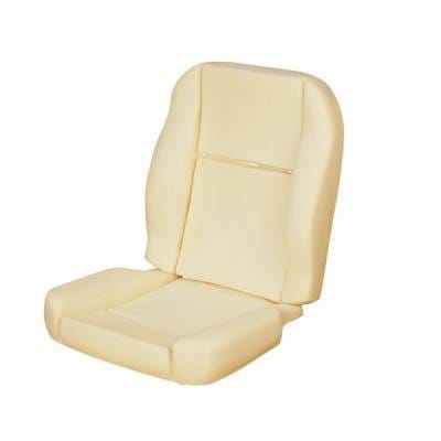 1964 1/2-66 Mustang Front Bucket Seat Deluxe Pony Foam Seat Pad Set