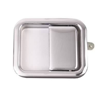 LH Paddle Door Handle, Chrome; 81-06 Jeep CJ/Wrangler YJ/TJ
