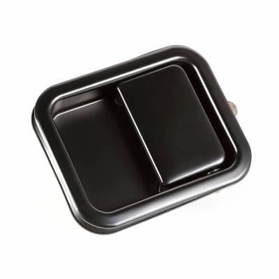 LH Paddle Door Handle, Black; 81-06 Jeep CJ/Wrangler YJ/TJ