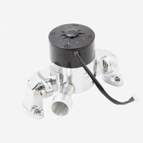 Small Block Chevy High Flow Electric Water Pump - Chrome