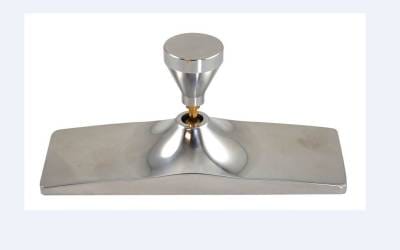 Chrome Billet Aluminum Rectangular Mirror
