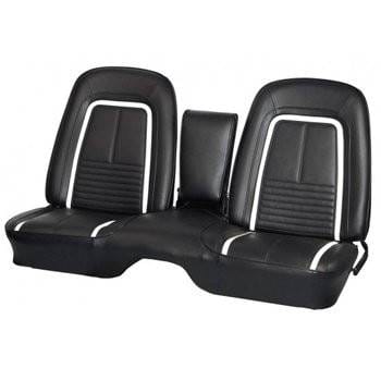 1967 Camaro Convertible Deluxe Front and Rear Bench Seat Upholstery