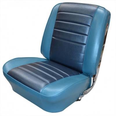 1965 Chevelle Coupe, Convertible Front Buckets Seat Upholstery