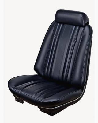 1969 Chevelle Coupe, Convertible Front Bucket Seat Upholstery