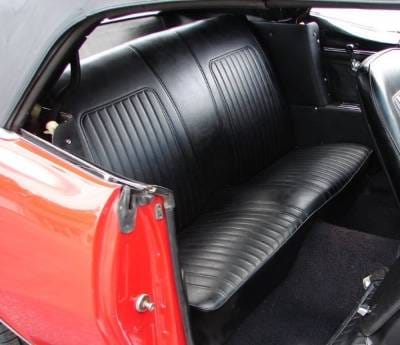 1967 - 1968 Camaro Coupe Folding Rear Bench Seat Upholstery