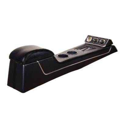 1967 Camaro Sport Deluxe Full-Length Console with Chrome Trim