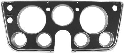 Dash Bezel for 1967 - 1968 Chevy/GMC CK Series Truck, Black