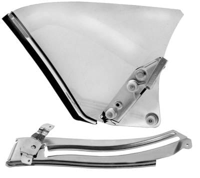 Replacement Quarter Window Assembly 1968 - 1969 Camaro, Firebird Coupe