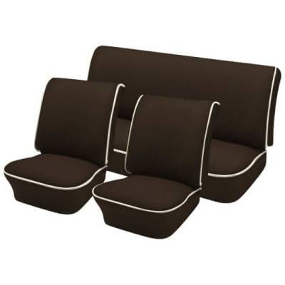 1956-57 VW Volkswagen Bug Beetle Sedan OEM Classic Style Seat Upholstery, Front and Rear