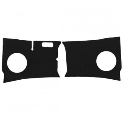 1955 - 1961 VW Bus Kick Panels. Smooth Vinyl