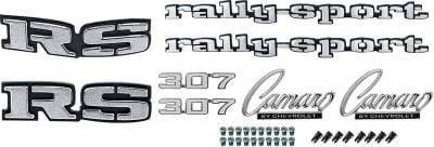 *R1082 - 1969 Camaro RS with 307 Emblem Kit