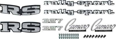 *R1083 - 1969 Camaro RS with 327 Emblem Kit
