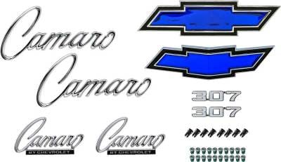 *R1079 - 1969 Camaro Standard with 307 Emblem Kit
