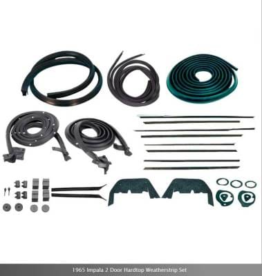 *WK213 - 1965 Impala 2 Door Hardtop Weatherstrip Set