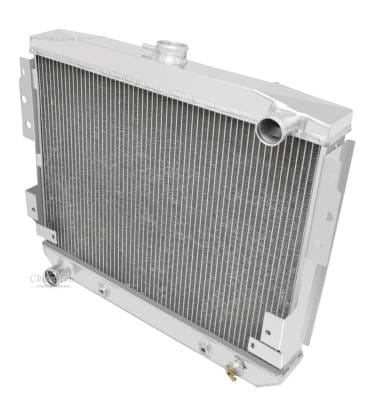 Champion 3 Row Aluminum Radiator for 1977-1978 Mustang II V8 CC514 With Canada Shipping Cost