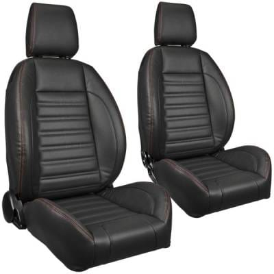 TMI Pro Series Sport Low Back w/Headrests Bucket Seats for Challenger