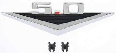 1965-73 Mustang 5.0 Emblem by Scott Drake