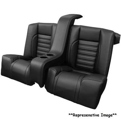 1970-1972 Chevelle Coupe Complete Rear Sport Seat With Console