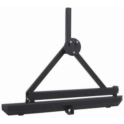 Rock Crawler Rear Bumper, Hitch & Tire Carrier, 87-06 Jeep Wrangler