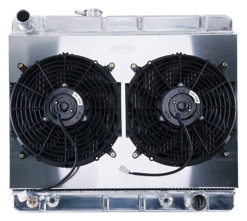 64-67 GTO W/O AC HO/SD 1.25 Inch Radiator KIT Automatic Transmission Cold Case Radiators