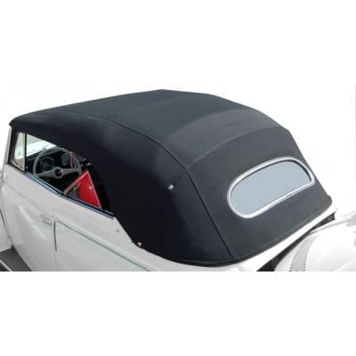 1950 - 57 Volkswagen Beetle Bug Convertible Top Cover - Haartz Supreme Pinpoint Vinyl